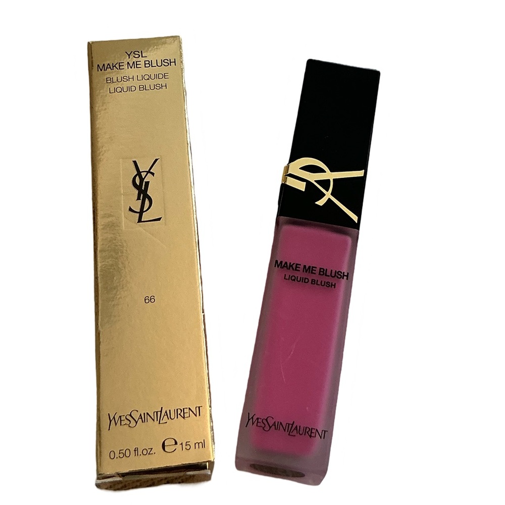 Yves Saint Laurent Liquid Blush NIB #66 Fuschia Fling